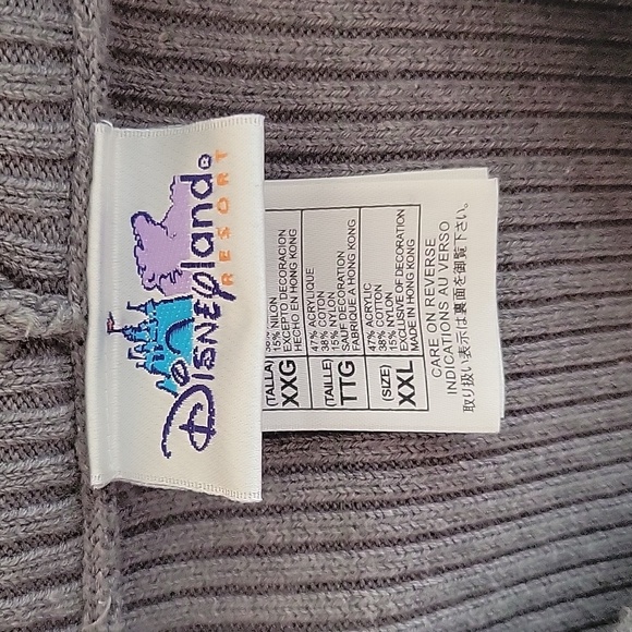 Disney Resort very well made sweater hoodie sz XXL see measurments - Picture 2 of 12